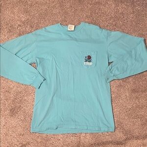 University of Pittsburgh Pi Kappa Phi Blue Long Sleeve Shirt